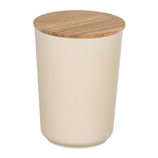 Wenko Béžový úložný box s bambusovým vekom  Bondy, 700 ml, značky Wenko