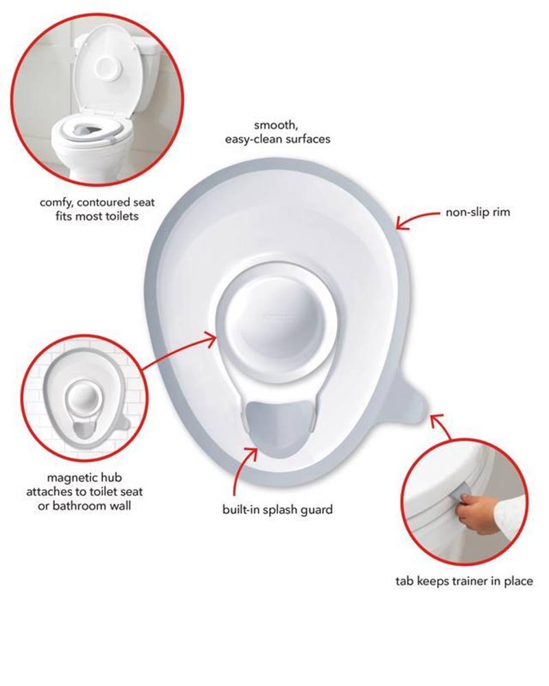SKIPHOP SKIP HOP Redukcia na WC s magnetickým držiakom 18m+, značky SKIPHOP