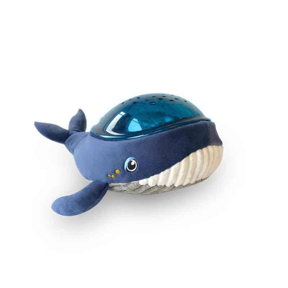 PABOBO  Magický LED projektor morského dna s melódiami a bielym šumom veľryba Aqua Dream, značky PABOBO