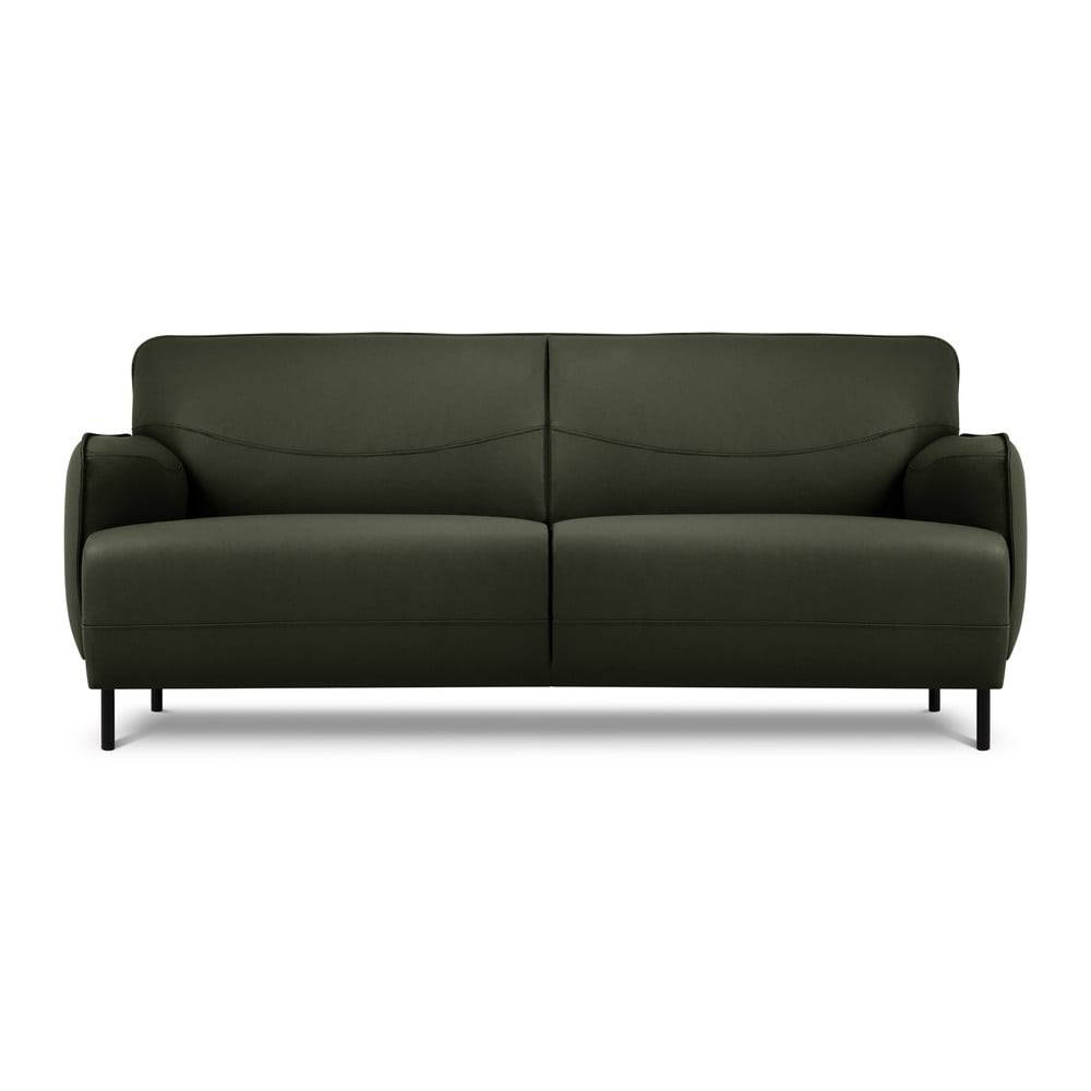 Windsor & Co Sofas Zelená kožená pohovka  Neso, 175 x 90 cm, značky Windsor & Co Sofas