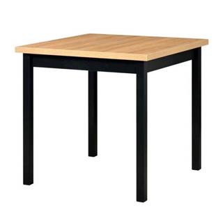 Jedálenský stôl MAXIM 9 dub/čierna