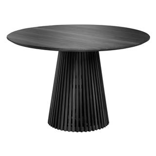 Čierny stôl Kave Home Irune, ⌀ 120 cm