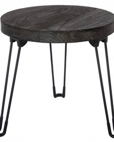 Odkladací stolík Logan, priemer 35 cm