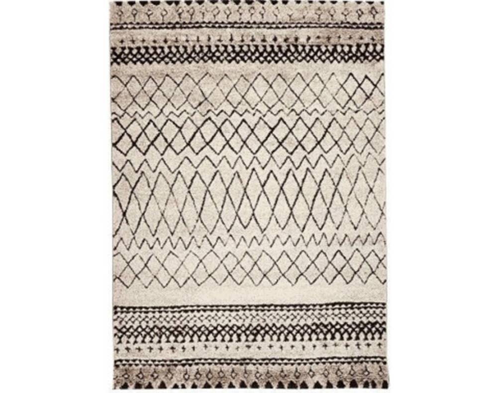 ASKO - NÁBYTOK Koberec Marokko 80x150 cm, krémovo-béžový, značky ASKO - NÁBYTOK