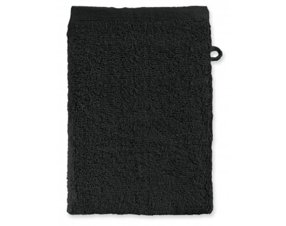 ASKO - NÁBYTOK Žinka na umývanie California 15x21 cm, čierne froté, značky ASKO - NÁBYTOK