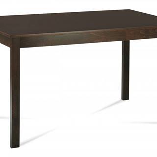 AUTRONIC  BT-6786 WAL Jedálenský stôl 135x80x75 cm, masív buk, MDF a dyha, morenie orech, značky AUTRONIC