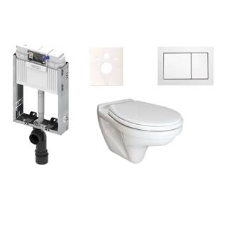 Tece Cenovo zvýhodnený závesný WC set TECE na zamurovanie + WC S-Line S-line Pre KMPLVIDIMAT, značky Tece