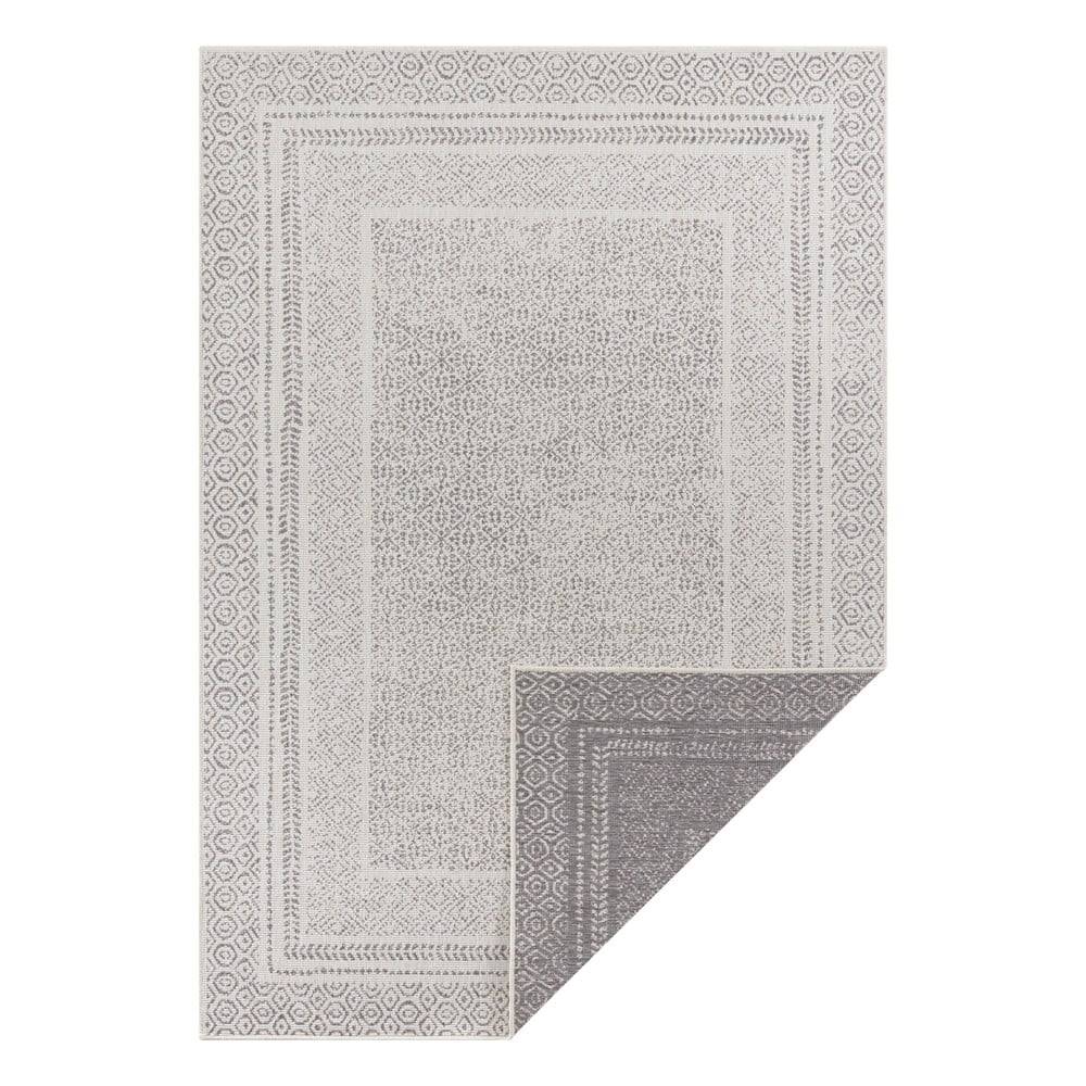 Ragami Sivo-biely vonkajší koberec  Berlin, 80 x 150 cm, značky Ragami