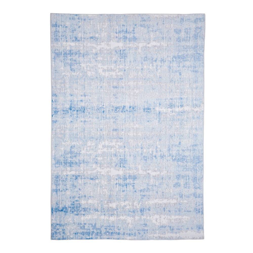 Floorita Sivo-modrý koberec  Abstract Light Blue, 120 × 180 cm, značky Floorita