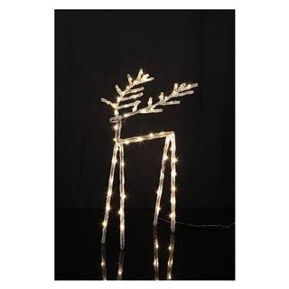Svietiaca LED dekorácia Star Trading Icy Deer, výška 40 cm