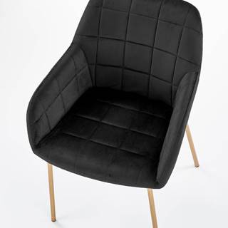 Halmar Jedálenská stolička KAI K306 | čierna