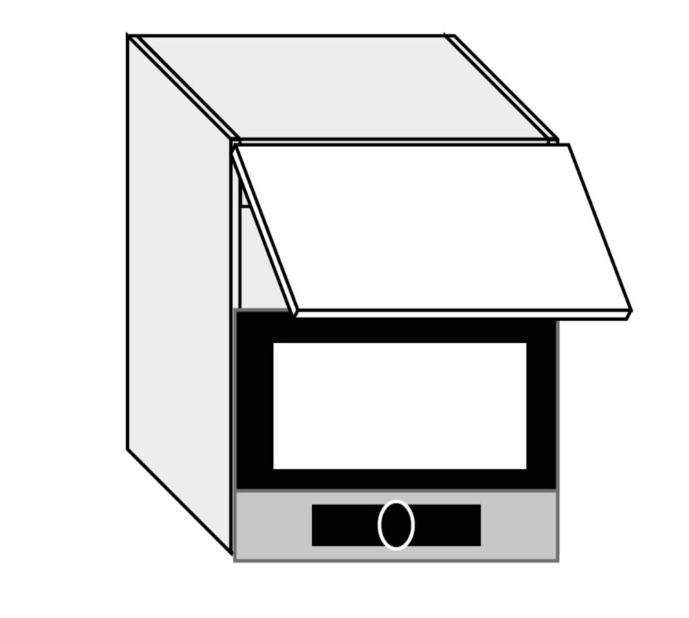 ArtExt  Kuchynská skrinka horná pre mikrovlnnú rúru ESSEN | W2 MK 60 Farba korpusu, značky ArtExt