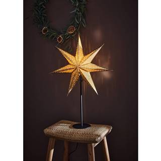 Markslöjd Vianočná svetelná dekorácia v zlatej farbe  Glitter, značky Markslöjd