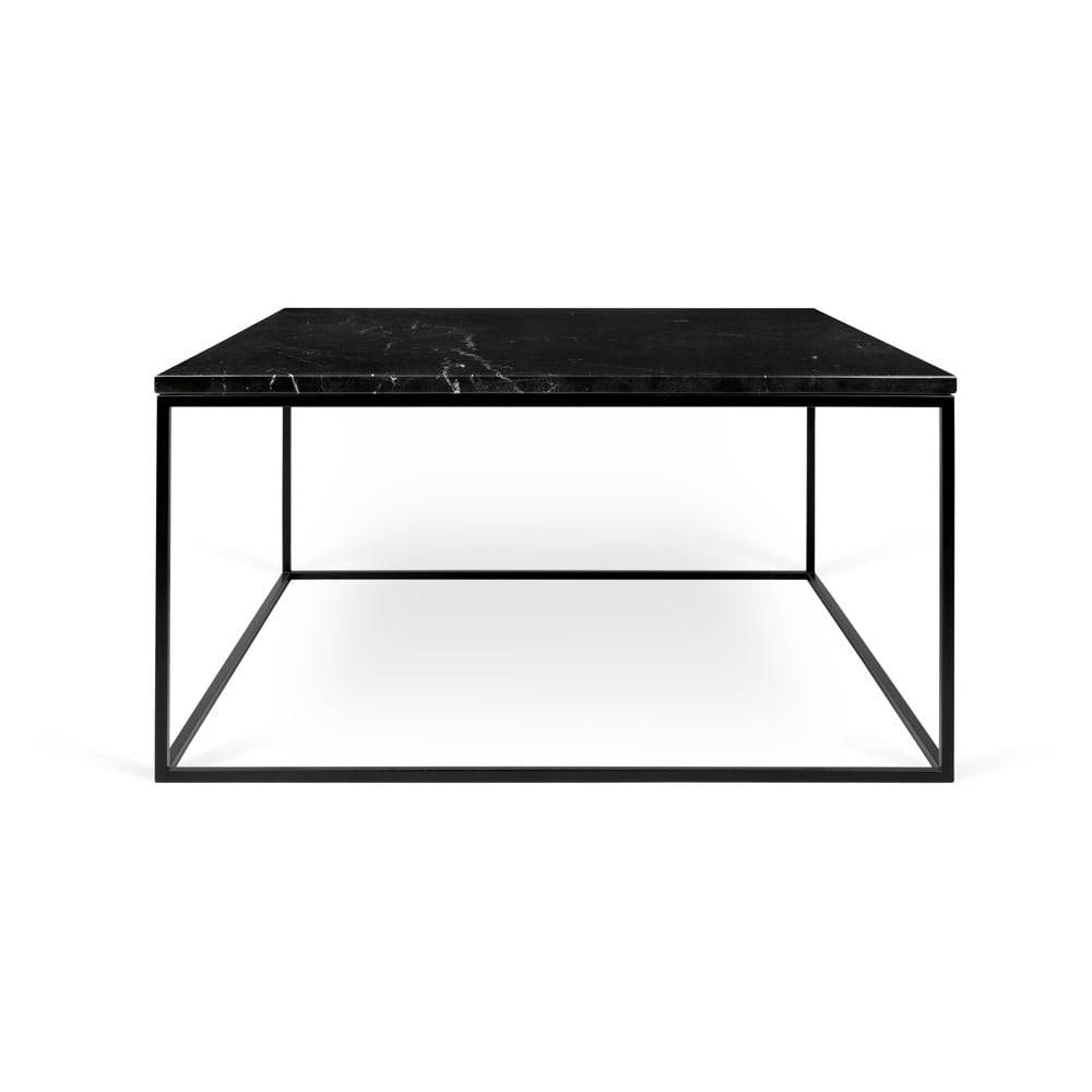 TemaHome Mramorový konferenčný stolík 75x75 cm Gleam - , značky TemaHome