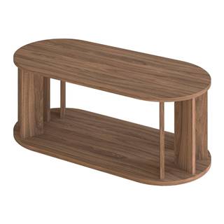 TemaHome Konferenčný stolík s doskou v dekore orechového dreva 110x50 cm Nora - , značky TemaHome