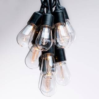 Predĺženie LED svetelnej reťaze DecoKing Bulb, 10 svetielok, dĺžka 3 m