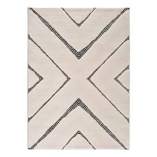 Béžový koberec Universal Swansea Cross, 80 x 150 cm