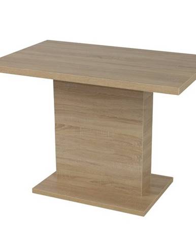 Jedálenský stôl SHIDA 1 dub sonoma, šírka 130 cm