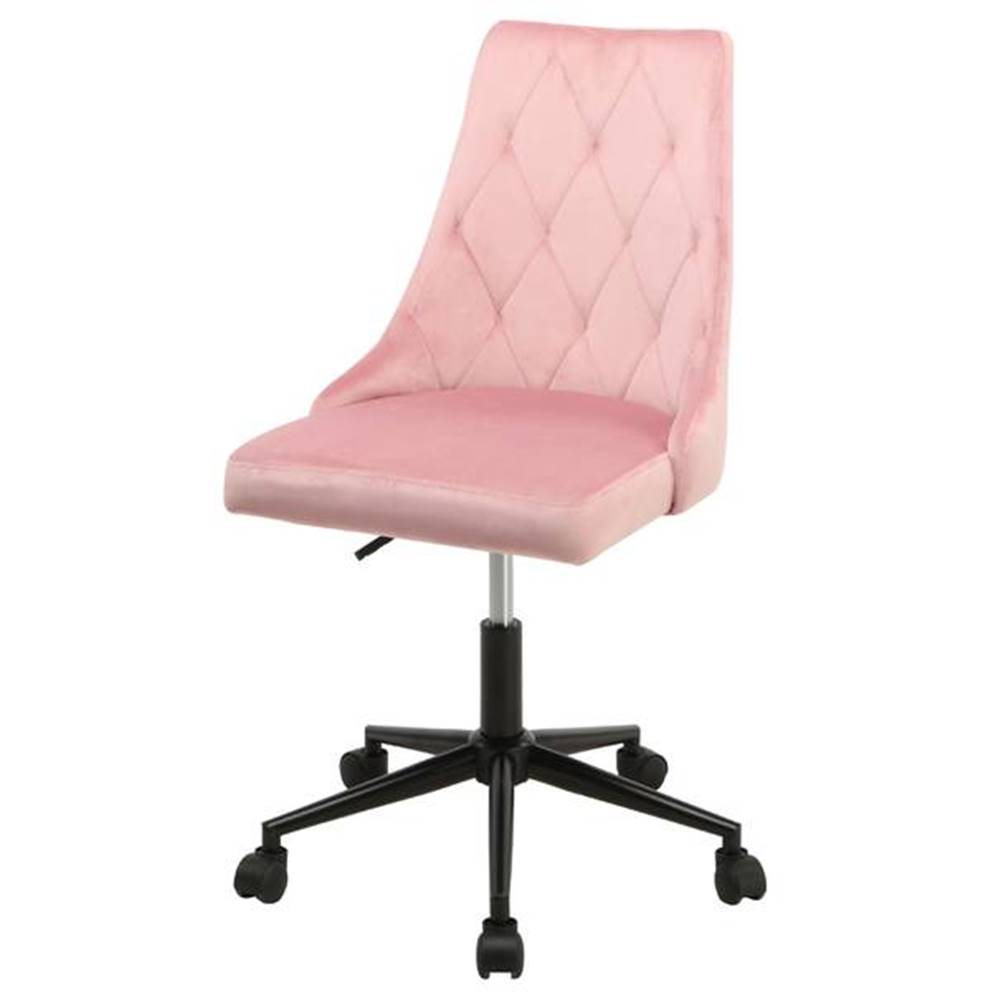 Sconto Kancelárska stolička LEONA ružová, značky Sconto