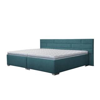 Sconto Nadrozmerná posteľ ONE4ALL tyrkysová, 280x220 cm, značky Sconto