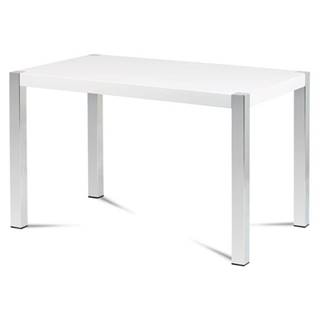 Sconto Jedálenský stôl CHIPER biela, vysoký lesk, značky Sconto