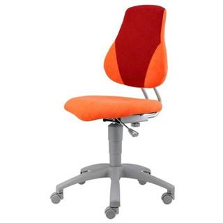 Rastúca stolička ELEN oranžová/červená