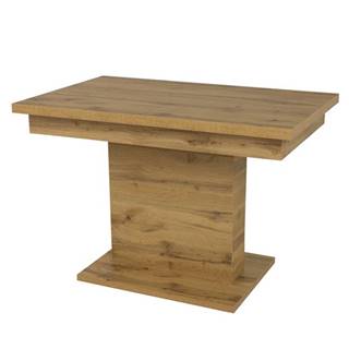 Jedálenský stôl SHIDA 2 dub apalačský, šírka 130 cm, rozkladací
