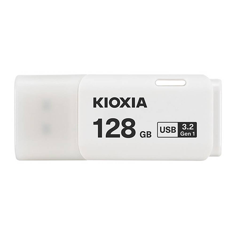 KIOXIA Kioxia USB flash disk, USB 3.0, 128GB, Hayabusa U301, Hayabusa U301, biely, LU301W128GG4, značky KIOXIA