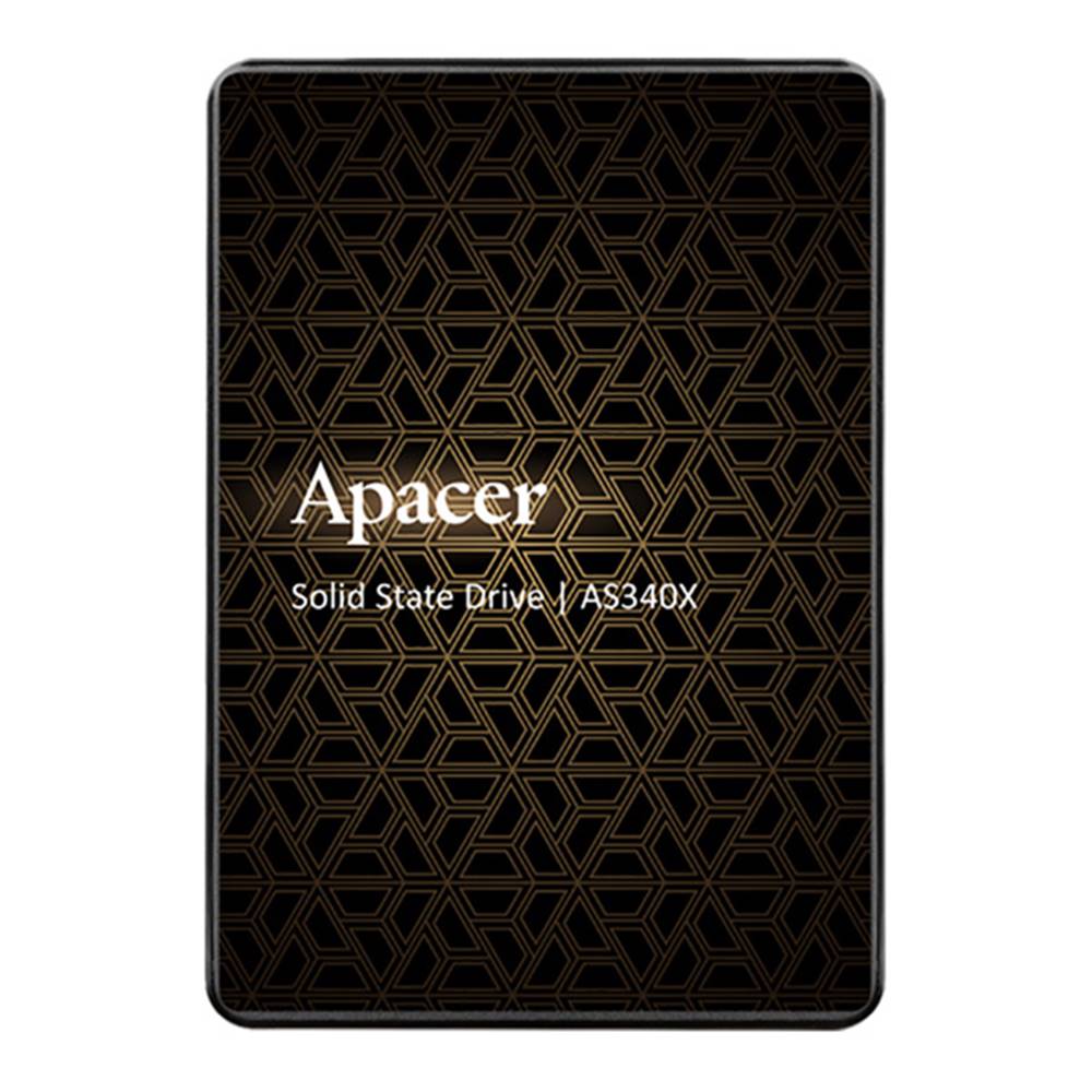 APACER Interný disk SSD 3D NAND Apacer 2.5", SATA III 6Gb/s, 120GB, GB, AS340X, AP120GAS340XC-1, 550 MB/s-R, 520 MB/s-W, značky APACER