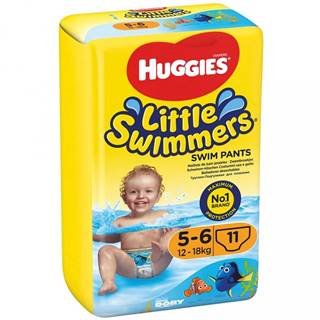 HUGGIES  Little Swimmers Plienky do vody jednorazové 5-6 (12-18 kg) 11 ks, značky HUGGIES