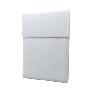 Kožené puzdro na notebook Clear biele MacBook Pro 13 / Air 13
