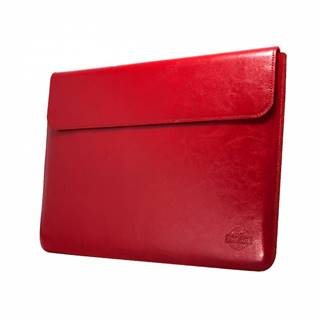 Kožené puzdro na notebook Whiskey Aroma červené MacBook Air 13 M2 (2022)