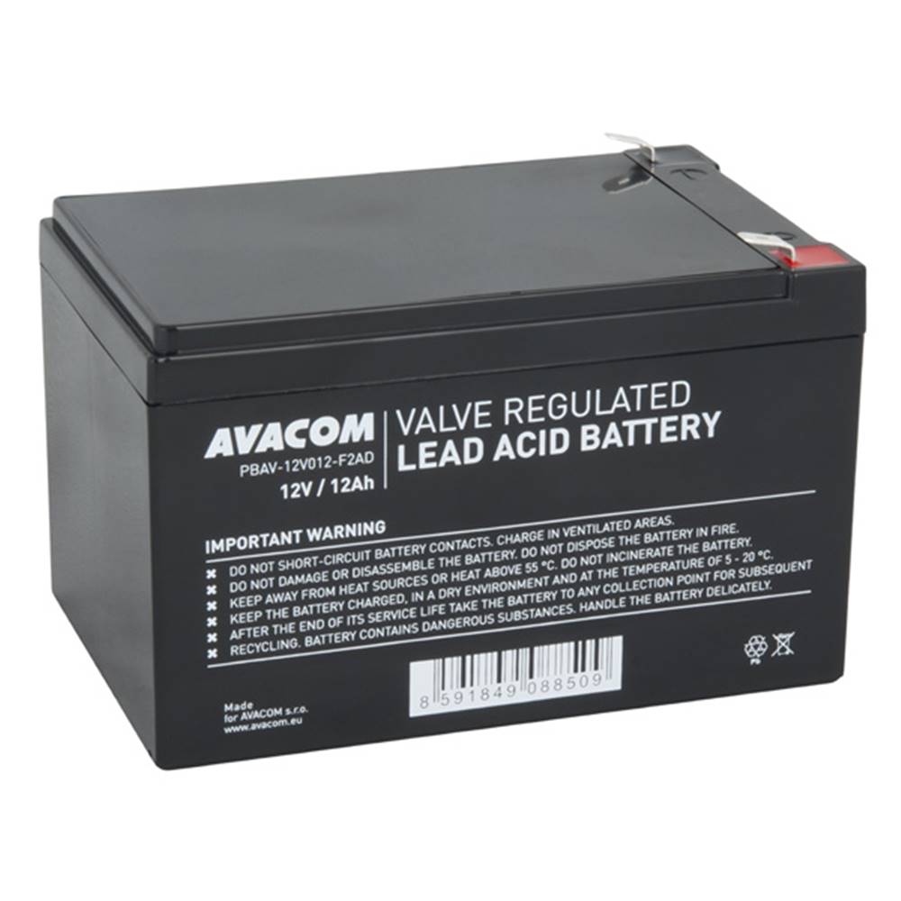 Avacom  batéria DeepCycle, 12V, 12Ah, PBAV-12V012-F2AD, značky Avacom