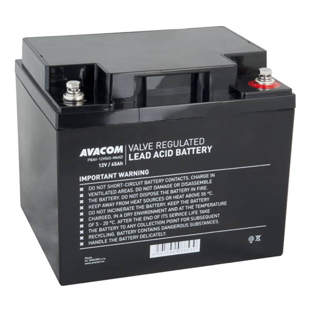 Avacom  batéria DeepCycle, 12V, 45Ah, PBAV-12V045-M6AD, značky Avacom