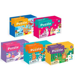 DODO Puzzle mini, sada 5 kusov 35 dielikových puzzlí