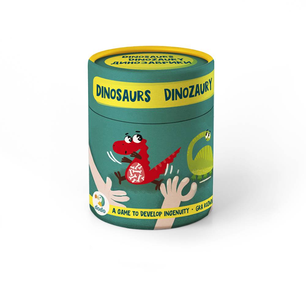 DODO  Hra postrehová Dinosauri, značky DODO