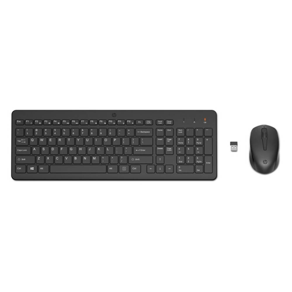 HEWLETT-PACKARD HP HP 330, Sada klávesnica s bezdrôtovou optickou myšou, AA, SK, ergonomická, bezdrôtový prijímač USB typ 2.4 GHz, bezdrôtová, č, značky HEWLETT-PACKARD