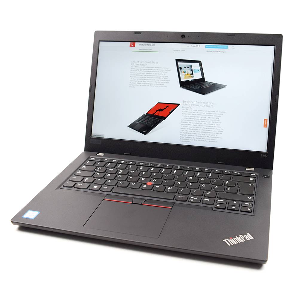 Lenovo  ThinkPad L480; Core i3 7020U 2.3GHz/8GB RAM/256GB SSD PCIe/batteryCARE+, značky Lenovo