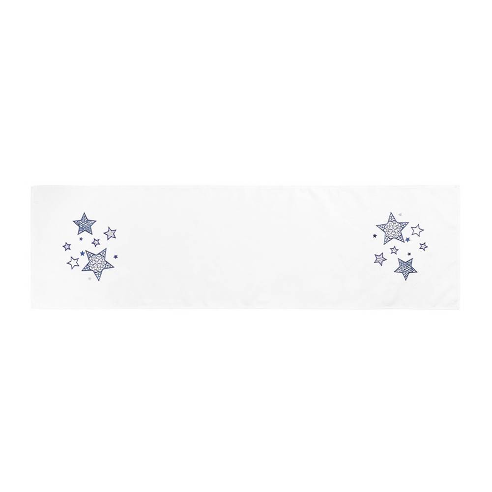 Altom Boma Trading Vianočný behúň Blue stars, 40 x 140 cm, značky Altom