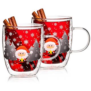 4Home  Termo pohár Mug Santa Hot&Cool 270 ml, 2 ks, značky 4Home