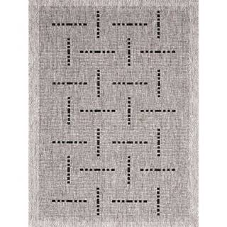 Sixtol Spoltex Kusový koberec Floorlux silver/black 20008, 80 x 150 cm, značky Sixtol