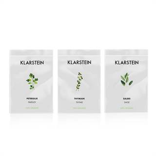 Klarstein  GrowIt Seeds Europe, 3 balíčky semien: tymián, šalvia, petržlen, značky Klarstein