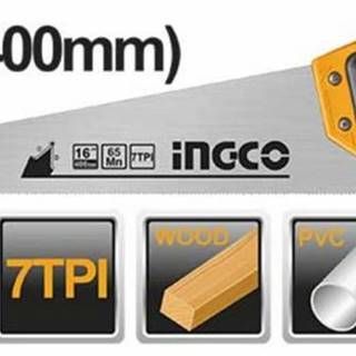 INGCO Pílka na drevo a plast chvostová 400 mm, značky INGCO