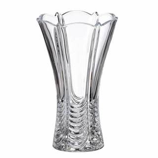 Váza ORION X 250 mm, číra, sklo BOHEMIA