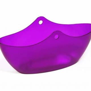 Kinekus Kvetináč transparentný, plastový, priemer 35cm, WENA, fialový, značky Kinekus