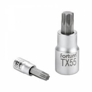 FORTUM Hlavica zástrčná 1/2"x55mm torx TX27&, značky FORTUM