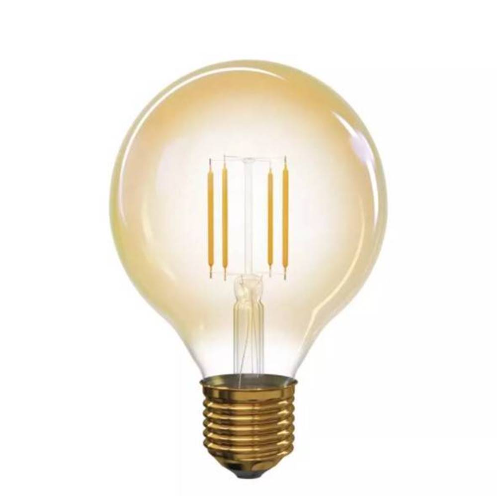 EMOS LED žiarovka Vintage G95 4W E27 teplá biela+, značky EMOS