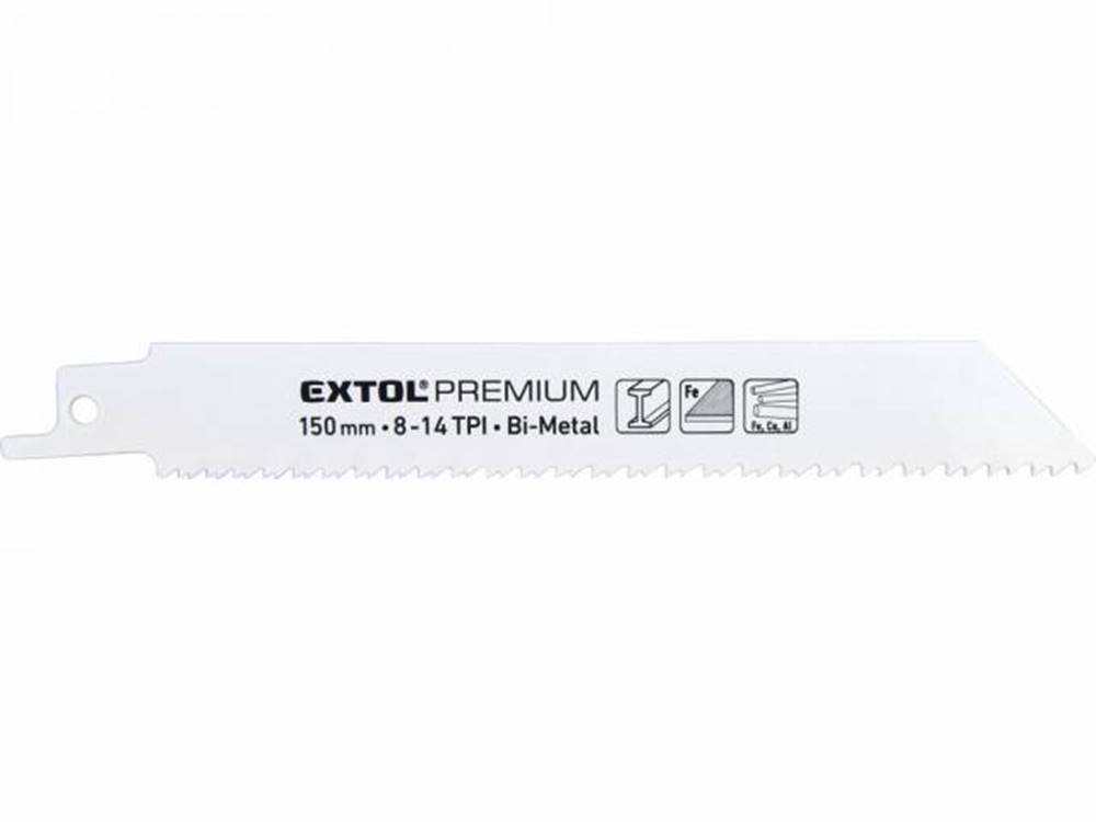EXTOL PREMIUM Plátky pílové do chostovej píly 3ks,BiM,150x19x0,9mm 8806205, značky EXTOL PREMIUM