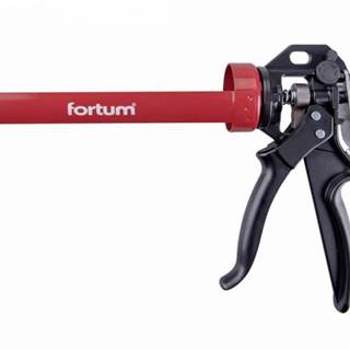 FORTUM Pištoľ na tmel poloskeletová kovová, 225mm, vypímateľný spätný posun 4770821, značky FORTUM