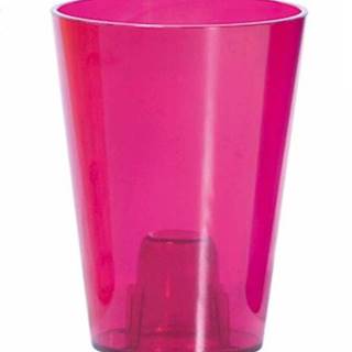 Kinekus Kvetináč plastový, transparentný, priemer 13 cm, COUBI ORCHID, rúžový, značky Kinekus